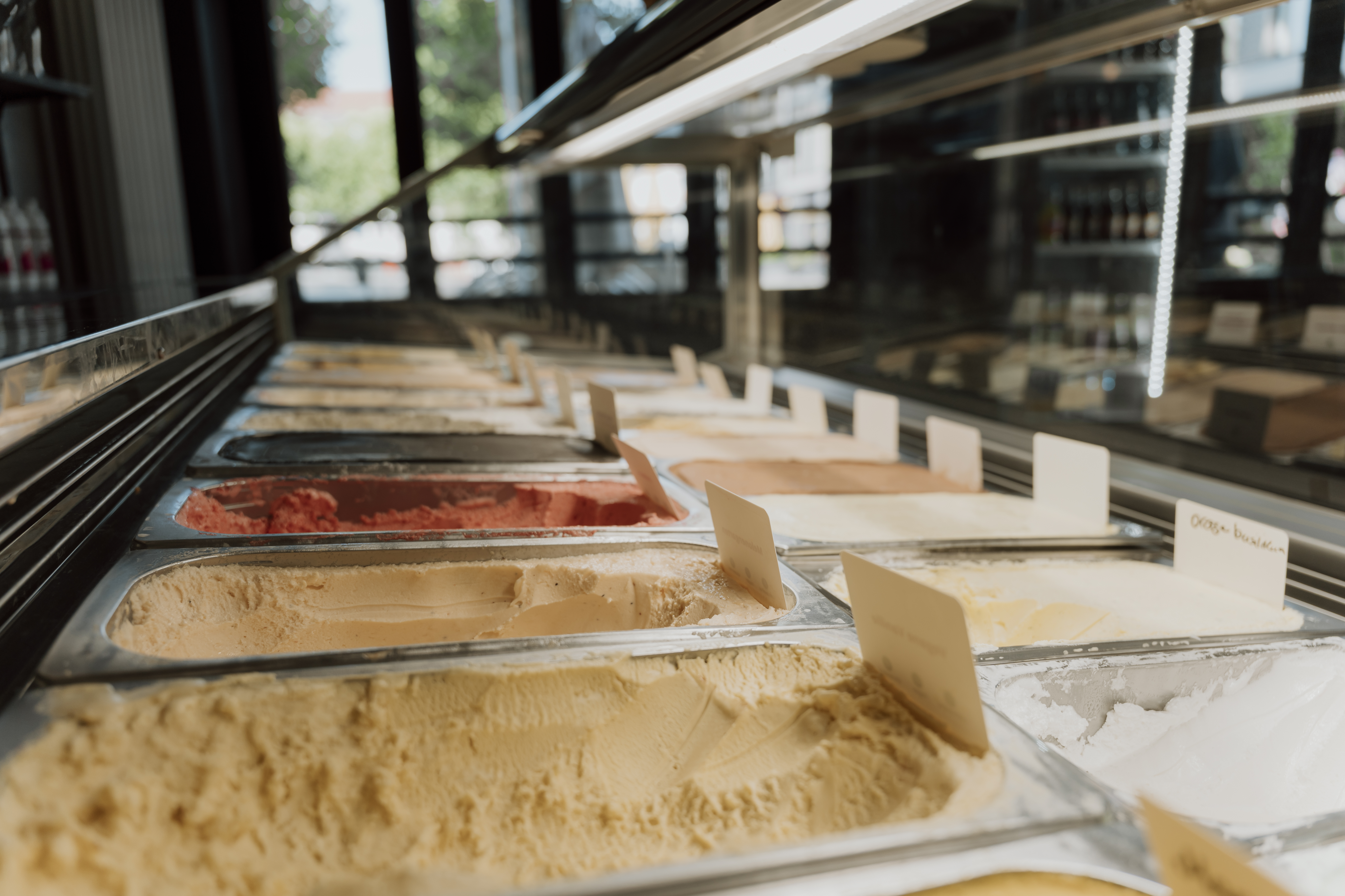 Die Eistheke bei Jack Frost
